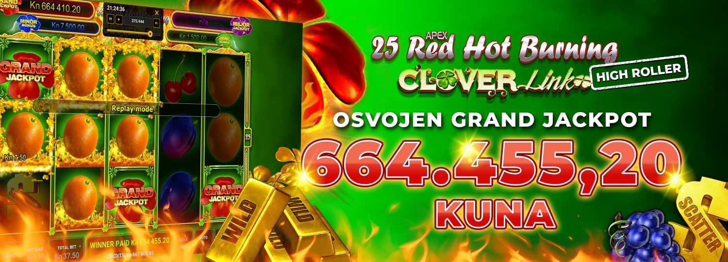 Admiral Online casino veliki dobitak