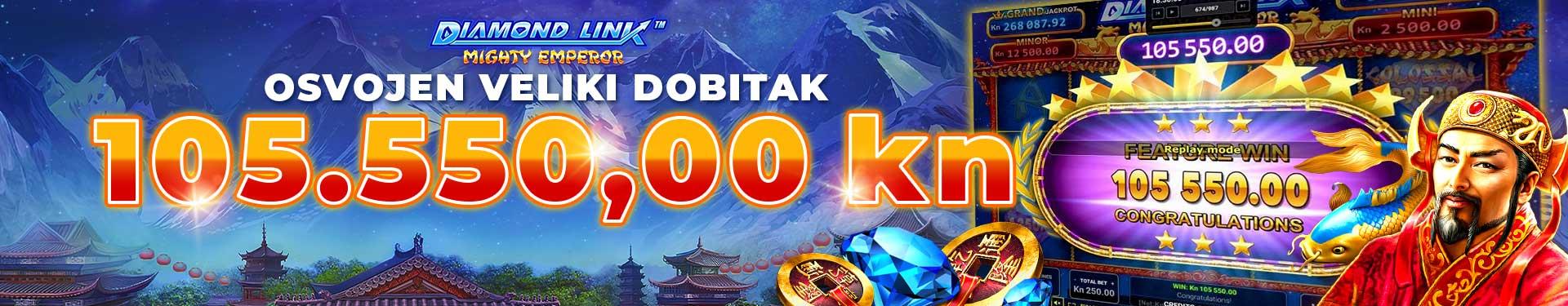 Admiral Online casino veliki dobitak