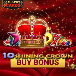 Interfața jocului Shining Crown pe Admiral Bet, exemplificând un bonus de cumpărare în joc