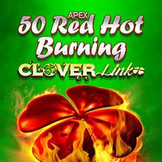 50 Red Hot Burning Clover Link™ linked
