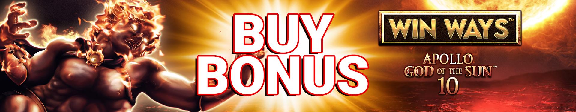 Apollo God Of The Sun™ 10: Win Ways™ Buy Bonus Novomatic