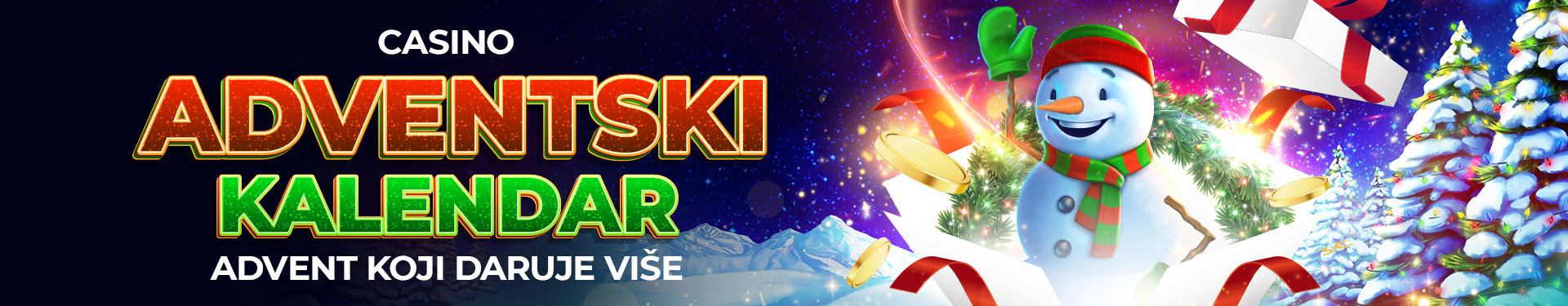 Casino adventski kalendar