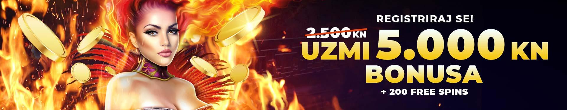 Admiral Online Casino 100% Bonus Dobrodošlice