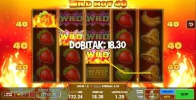 Admiral nova igra Wild Hot 40 Fazi