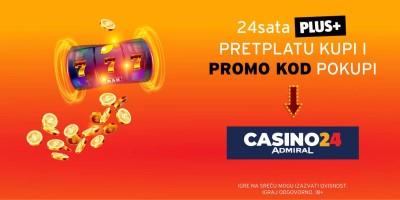 Uz 24sata PLUS+ pretplatu do Admiral bonusa