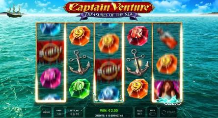 Admiral nova igra Captain Venture™: Treasures of the Sea GreenTube Novomatic