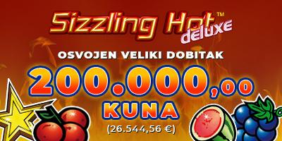 Sizzling Hot™ Deluxe veliki dobitak
