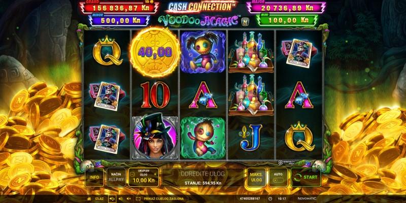 Cash Connection™ – Voodoo Magic™ GreenTube Novomatic