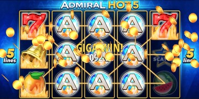 Admiral Hot 5 veliki dobitak