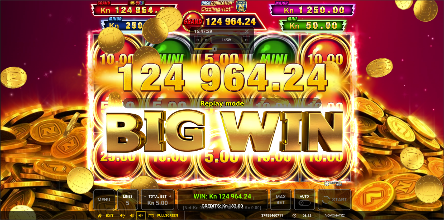 Cash Connection™ - Sizzling Hot™