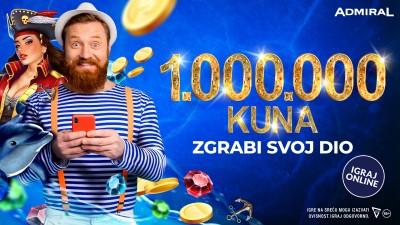 Milijun kuna na Admiralu