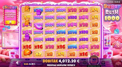 Sugar Rush 1000 veliki dobitak