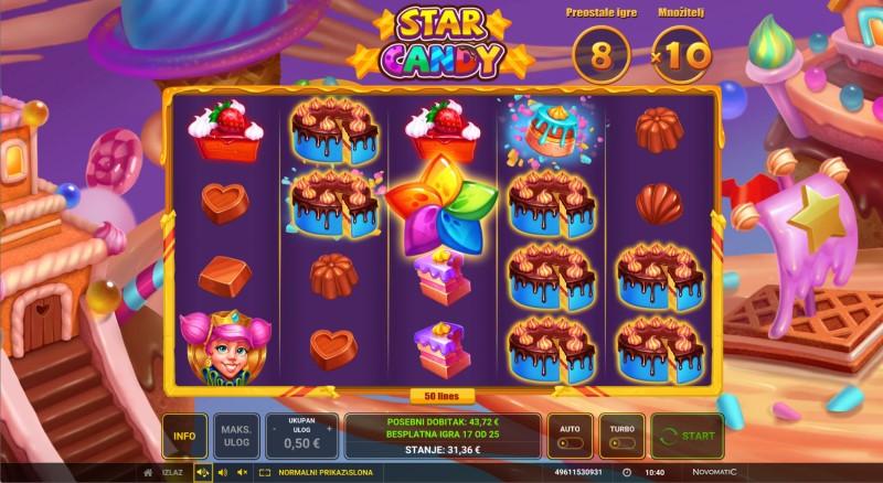 Star Candy Buy Bonus GreenTube Novomatic
