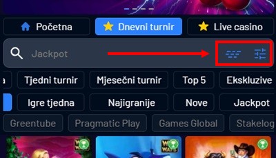 Search filteri