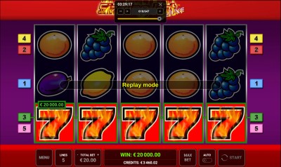 Sizzling Hot Deluxe Big Win