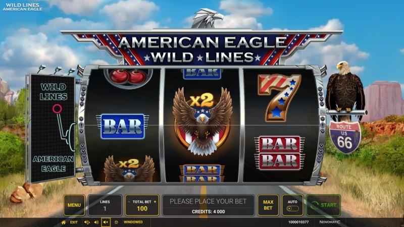 Wild Lines: American Eagle™ Novomatic