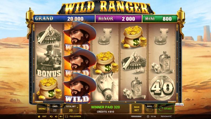 Wild Ranger™ GreenTube Novomatic